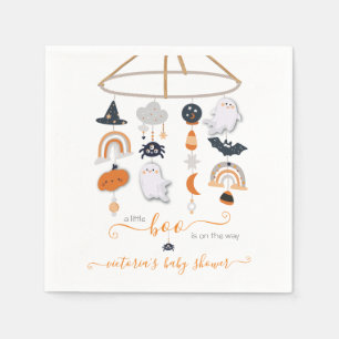 Halloween Ghost Mobile Girl Shower Napkins Servet