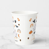 Halloween Ghost Mobile Shower Little Boo Papieren Bekers (Rechts)