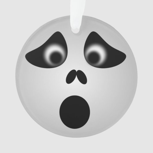 HALLOWEEN GHOST ORNAMENT (voorkant)