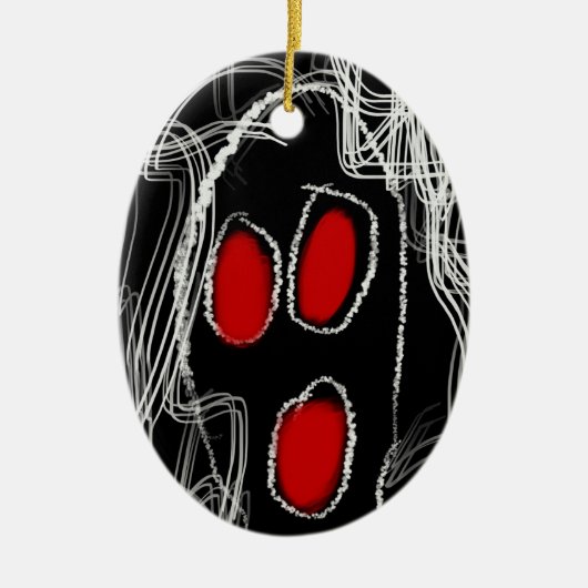 Halloween Ghost Ornament (Voorkant)