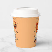 Halloween Ghost Paper Cup Papieren Bekers (Links)