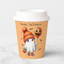 Halloween Ghost Paper Cup