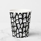 Halloween Ghost Papieren Bekers (Voorkant)