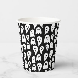Halloween Ghost Papieren Bekers