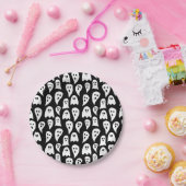 Halloween Ghost Papieren Bordje (Feest)