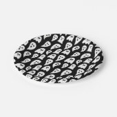 Halloween Ghost Papieren Bordje (Gekanteld)