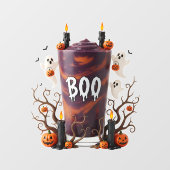 Halloween Ghost Party Fun Spooky Decoraties Raamsticker (Vel)
