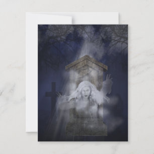 Halloween Ghost Party Kaart