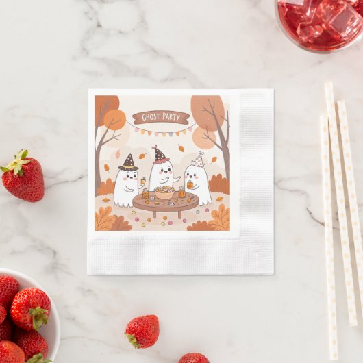 Halloween Ghost Party Servet (Insitu)