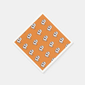 Halloween Ghost Pattern Papier servet (Hoek)