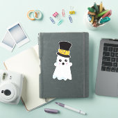 Halloween, Ghost, Pet, Boo, Trick or treat Sticker (iPad Cover)