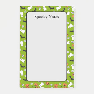 Halloween Ghost Pompoen Bat Groen Limoen Sticky Post-it® Notes