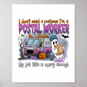 Halloween Ghost, postbode Poster (Voorkant)