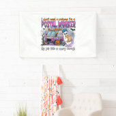 Halloween Ghost, postbode Spandoek (Insitu)