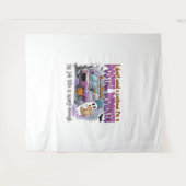 Halloween Ghost, postbode Wandkleed (Voorkant (horizontaal))