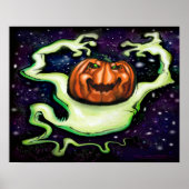 Halloween Ghost Poster (Voorkant)