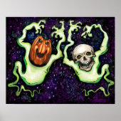 Halloween Ghost Poster (Voorkant)