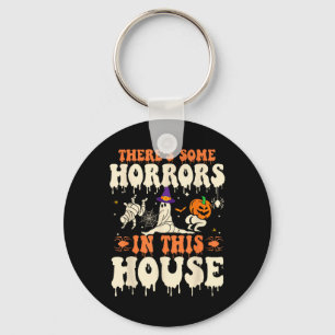 Halloween Ghost Pumpkin Er zijn wat verschrikkinge Sleutelhanger
