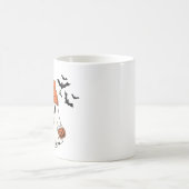 Halloween Ghost Pumpkin Koffiemok (Center)