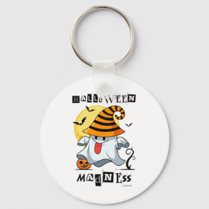 Halloween Ghost Pumpkin S voor mannen Sleutelhanger