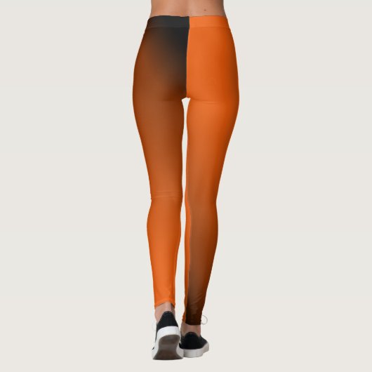 Halloween Ghost Pumpkin Witch Leggings (Achterkant)