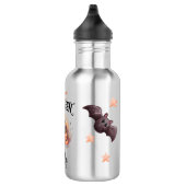 Halloween Ghost & Pumpkins Waterfles (Rechts)