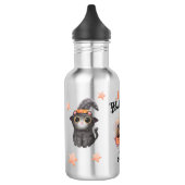 Halloween Ghost & Pumpkins Waterfles (Links)