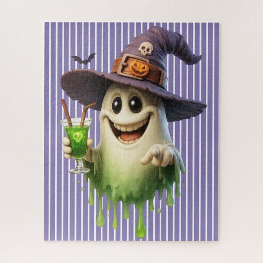 Halloween Ghost Puzzel (Verticaal)