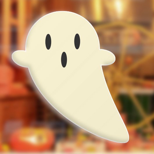 Halloween Ghost Raamsticker