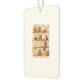 Halloween Ghost Reading Books Lover Luchtverfrisser (Links)