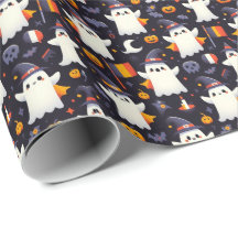 Halloween Ghost Roemeense Vlag kleuren