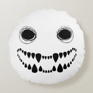 Halloween Ghost Rond Kussen