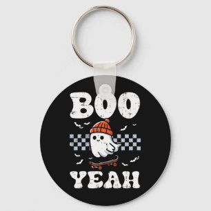 Halloween Ghost Skateboard Boo Yeah Kostuum Jongen Sleutelhanger