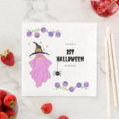 Halloween Ghost Skull Garland-Baby shower Servet (Insitu)