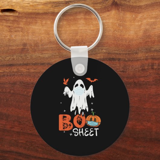 Halloween Ghost Sleutelhanger (Voorkant)