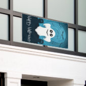Halloween Ghost Spandoek (Buitenkant Gebouw)