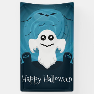 Halloween Ghost Spandoek