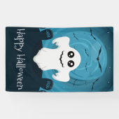 Halloween Ghost Spandoek (Horizontaal)