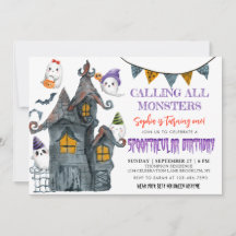 Halloween Ghost Spooktacular Birthday Party