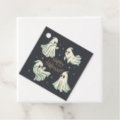 Halloween Ghost Spooktacular Happy Halloween Bedankjes Labels (In situ)