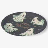 Halloween Ghost Spooktacular Happy Halloween Papieren Bordje (Gekanteld)