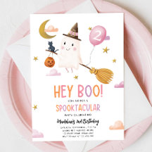 Halloween Ghost Spooktacular Hey Boo Meisje Verjaa