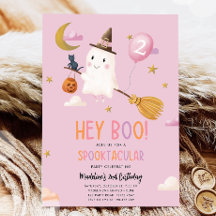 Halloween Ghost Spooktacular Hey Boo Meisje Verjaa