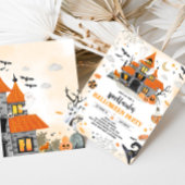 Halloween Ghost Spooktacular Party Kaart