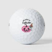 Halloween Ghost Spooky Eng Golfballen (Voorkant)