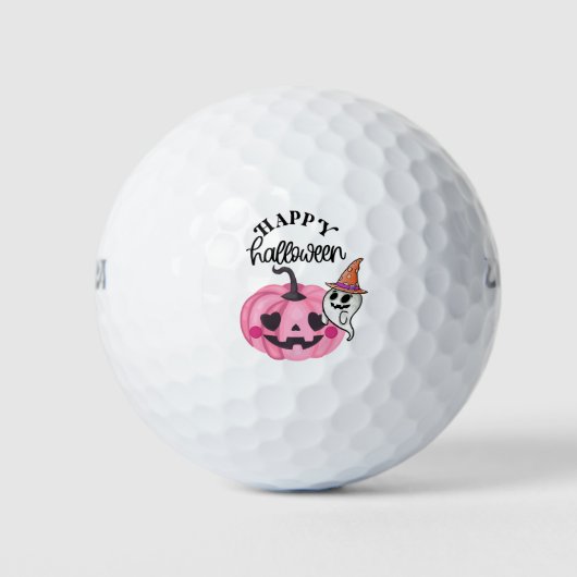 Halloween Ghost Spooky Eng Golfballen (Voorkant)