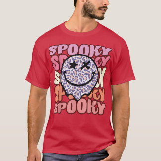 Halloween Ghost Spooky Happy Season 2022 Retro T-shirt