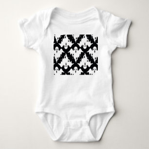 Halloween Ghost Spooky Naadloos Patroon Romper