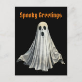  Halloween Ghost Spooky Seizoen Briefkaart (Voorkant)