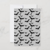 Halloween Ghost Spooky Verjaardagsfeestje Bedankkaart (Achterkant)